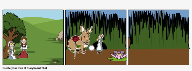 Alice In Wonderland - Cartoon, transparent png #4424639