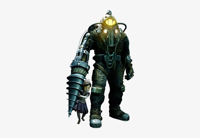 Bioshock Render By Brovvnie - Bioshock 2 Big Daddy, transparent png #4424983