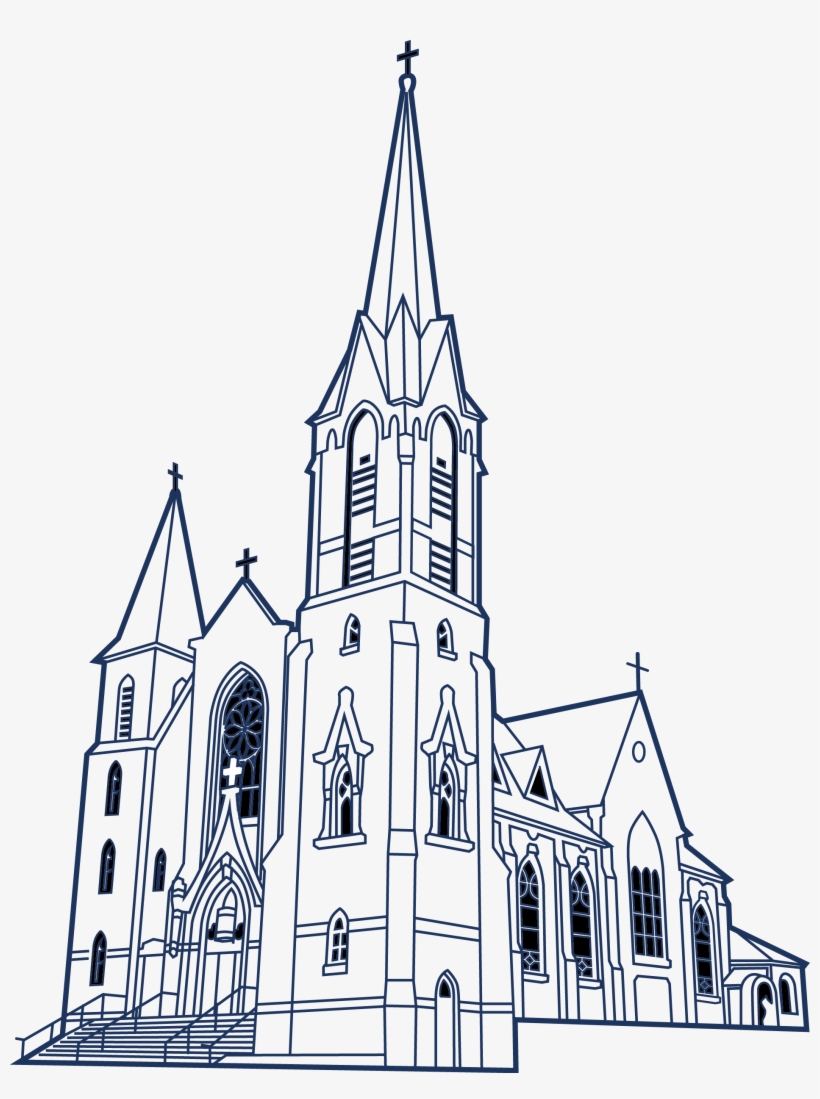 Immaculate Conception Church - Catholic Church Transparent, transparent png #4425134