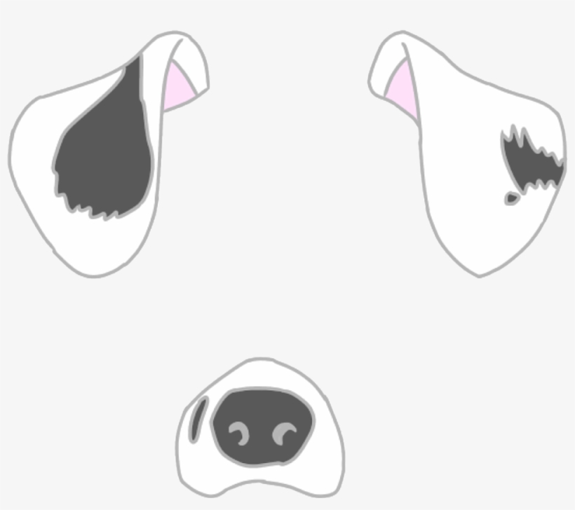 pix Transparent Dog Filter Png snapchat dog filter cartoon free