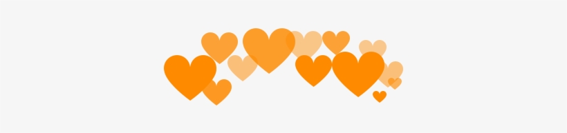 409 Images About Png // Edits On We Heart It - Booth Hearts Png Orange, transparent png #4425860