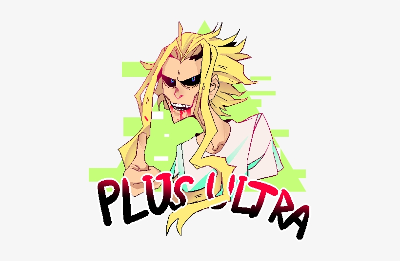 All Might Pixel Art By Moldcoffee - Art, transparent png #4425917