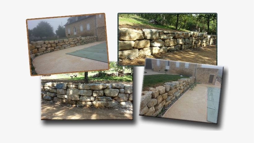 Goudard Enrochmnt - Stone Wall, transparent png #4427185