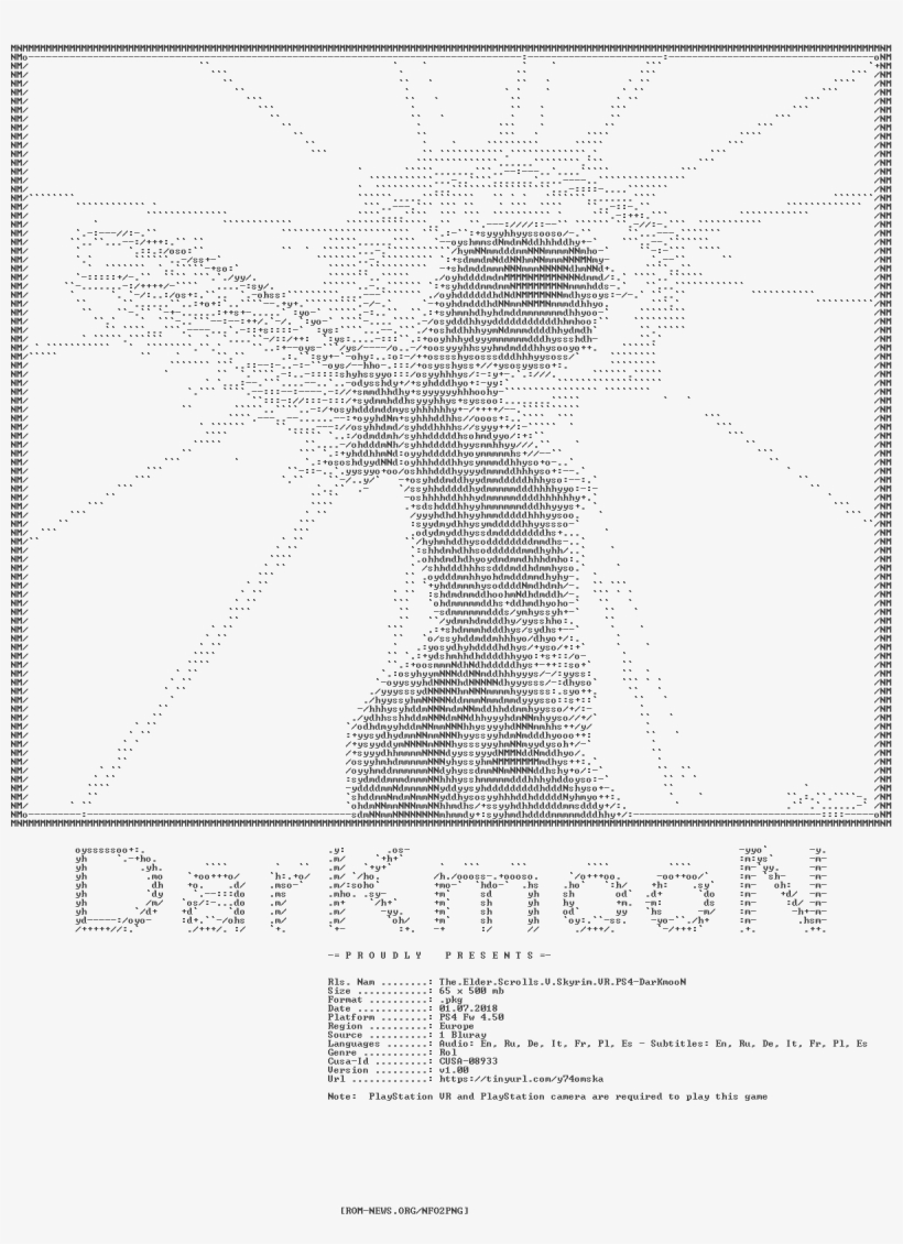 V - Skyrim - Vr - Ps4-darkmoon - - Illustration, transparent png #4427540