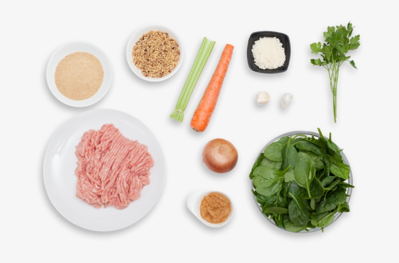 Italian Wedding Soup With Fregola Sarda & Spinach - Spinach, transparent png #4427807