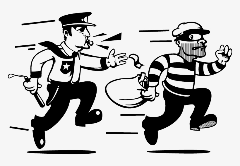 Cops And Robbers - Cops And Robbers Png, transparent png #4427858