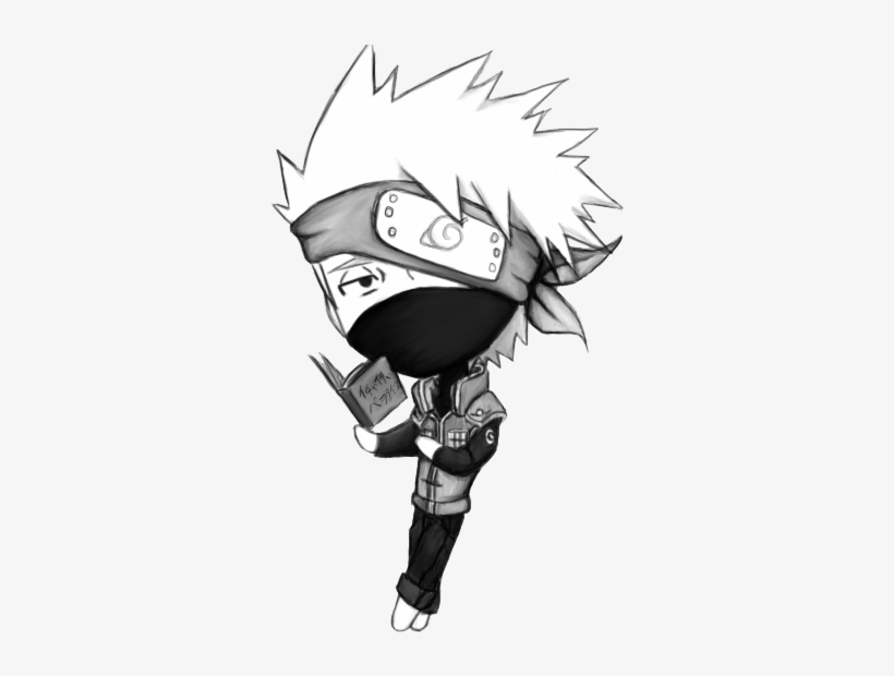 Kakashi Hatake By Tantrictoza - Kakashi Sensei Black And White, transparent png #4427986