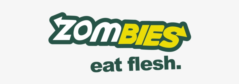 Subway Parody T Shirt - Zombies Eat Flesh Subway, transparent png #4428604
