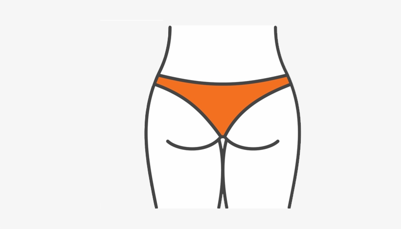 How To "trigger" The Butt Muscles For Growth - Buttocks, transparent png #4428673