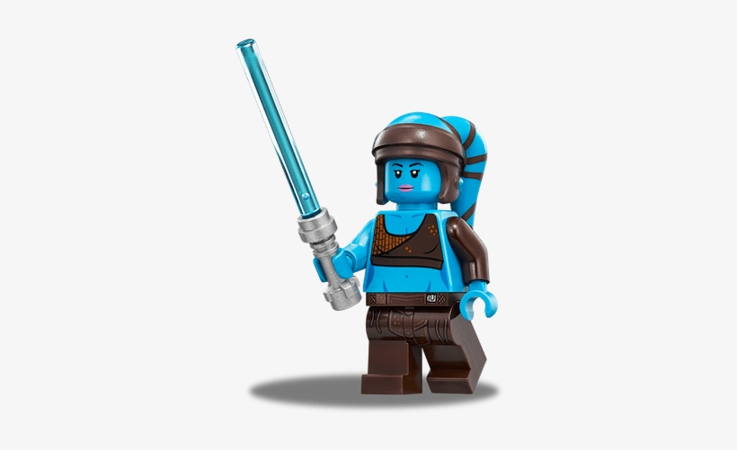 Star Wars Lego Characters Png Download - Lego Aayla Secura, transparent png #4429180