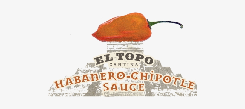 El Topo Cantina Habanero Chipotle Hot Sauce Logo - Hot Sauce, transparent png #4429593