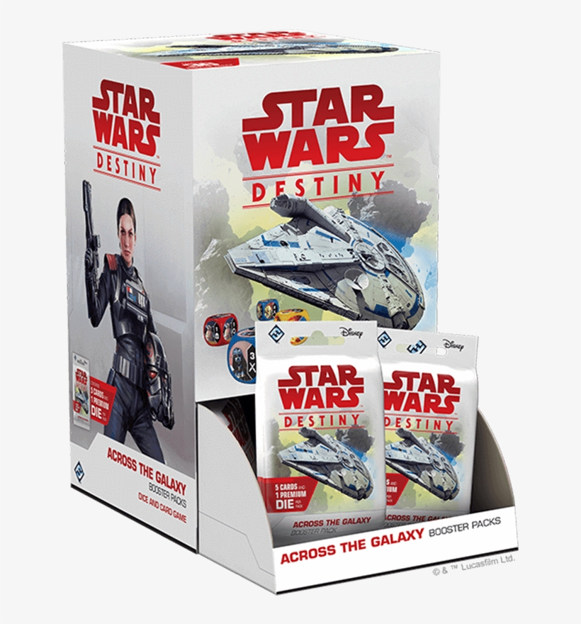 Across The Galaxy Brings The Characters Of Solo - Star Wars Destiny - Legacies Booster Box, transparent png #4429677