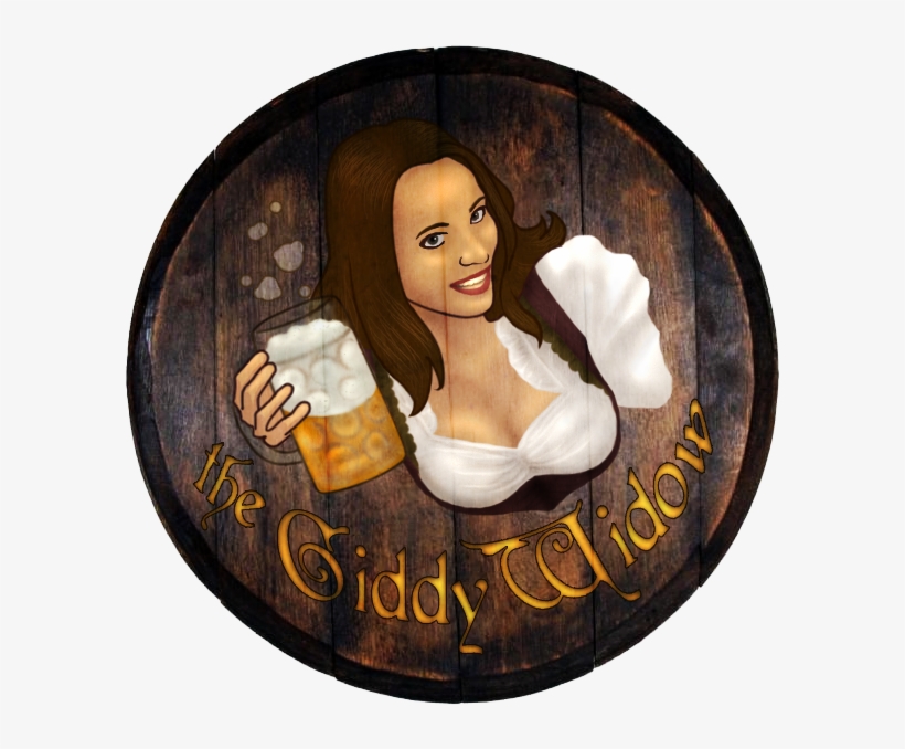 Giddy Widow Sign Texture - Oval, transparent png #4429712