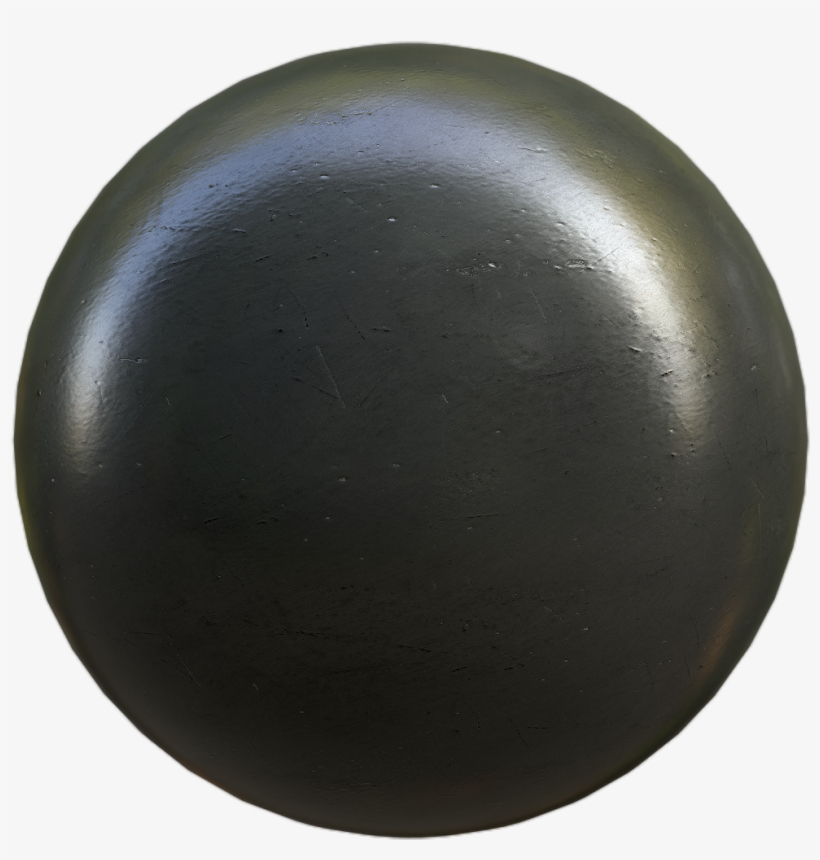Black Rusty Metal Texture By Sharetextures - Sphere, transparent png #4429897
