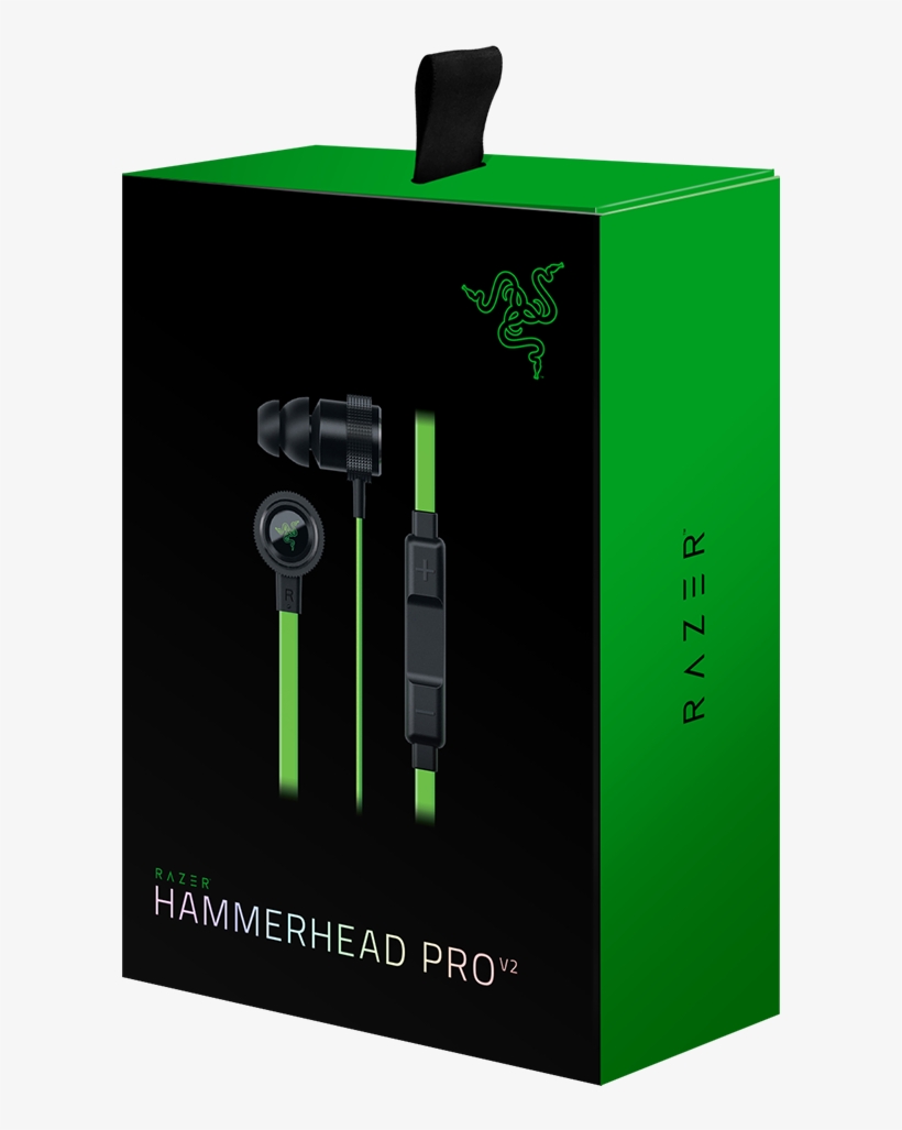 Razer Hammerhead Pro V2, transparent png #4429901