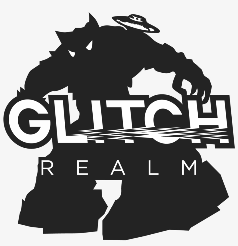 Glitchrealm Logo Black, transparent png #4430203