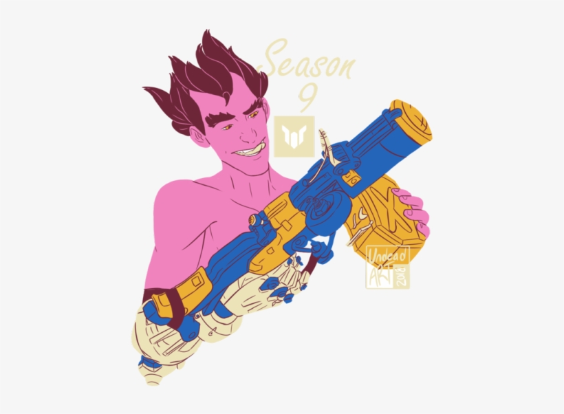 It Took Me 7 Seasons To Finally Get My Gold Gun - Illustration, transparent png #4430403