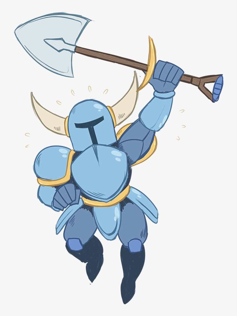 Shovel Knight - Cartoon, transparent png #4430814
