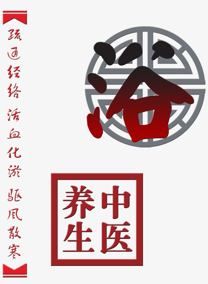 Medicinal Bath Chinese Medicine Health Art Font Design - 脸 部 穴位 图, transparent png #4430848
