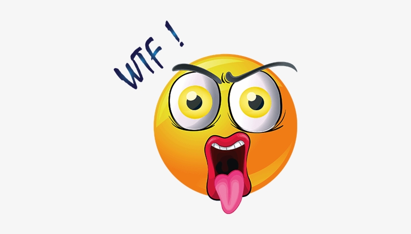 Things Not To Do On A Cruise Ship - Wtf Emoji, transparent png #4430909
