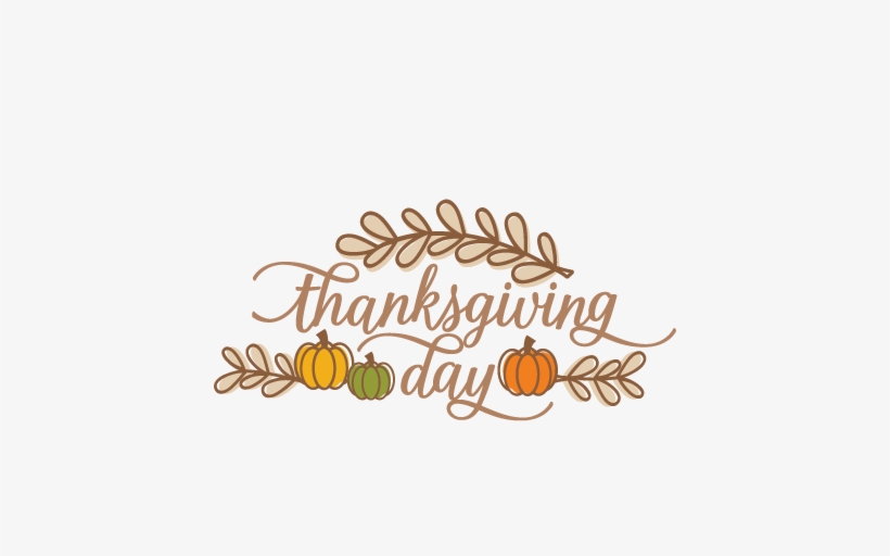 Happy Thanksgiving - Thanksgiving Day Logo Png, transparent png #4430970