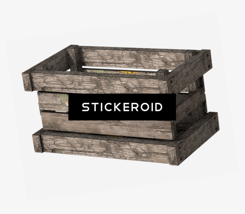 Wooden Crate Side View - Omeleteria, transparent png #4431070