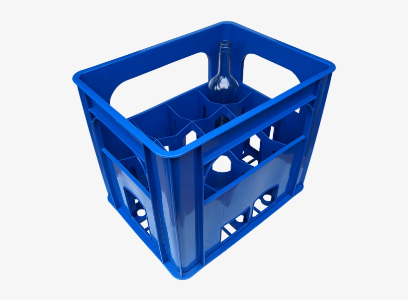 Plastic Wine Bottle Crate - Bottle Crates, transparent png #4431276