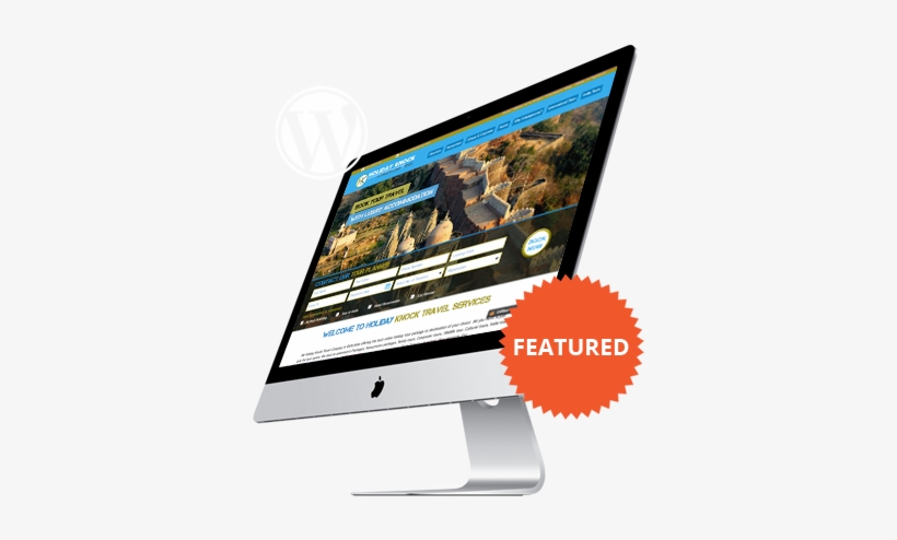 Wordpress-imac - Personal Computer, transparent png #4431610