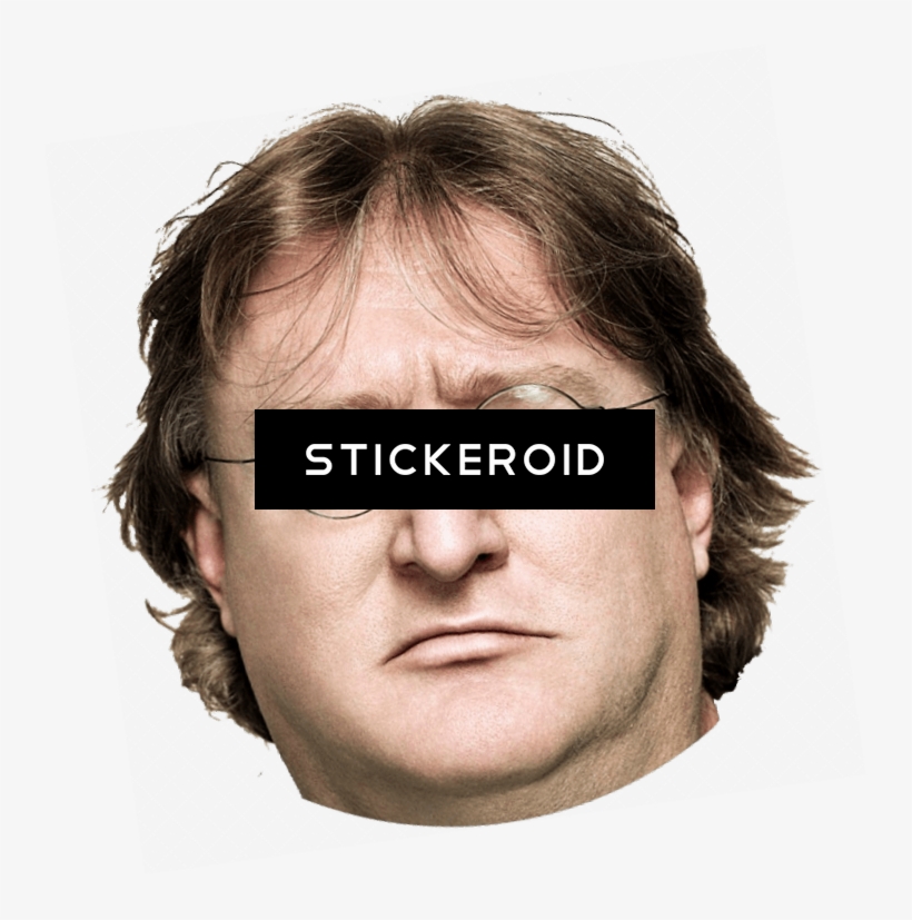 Gaben Serious Stare - Human, transparent png #4431706