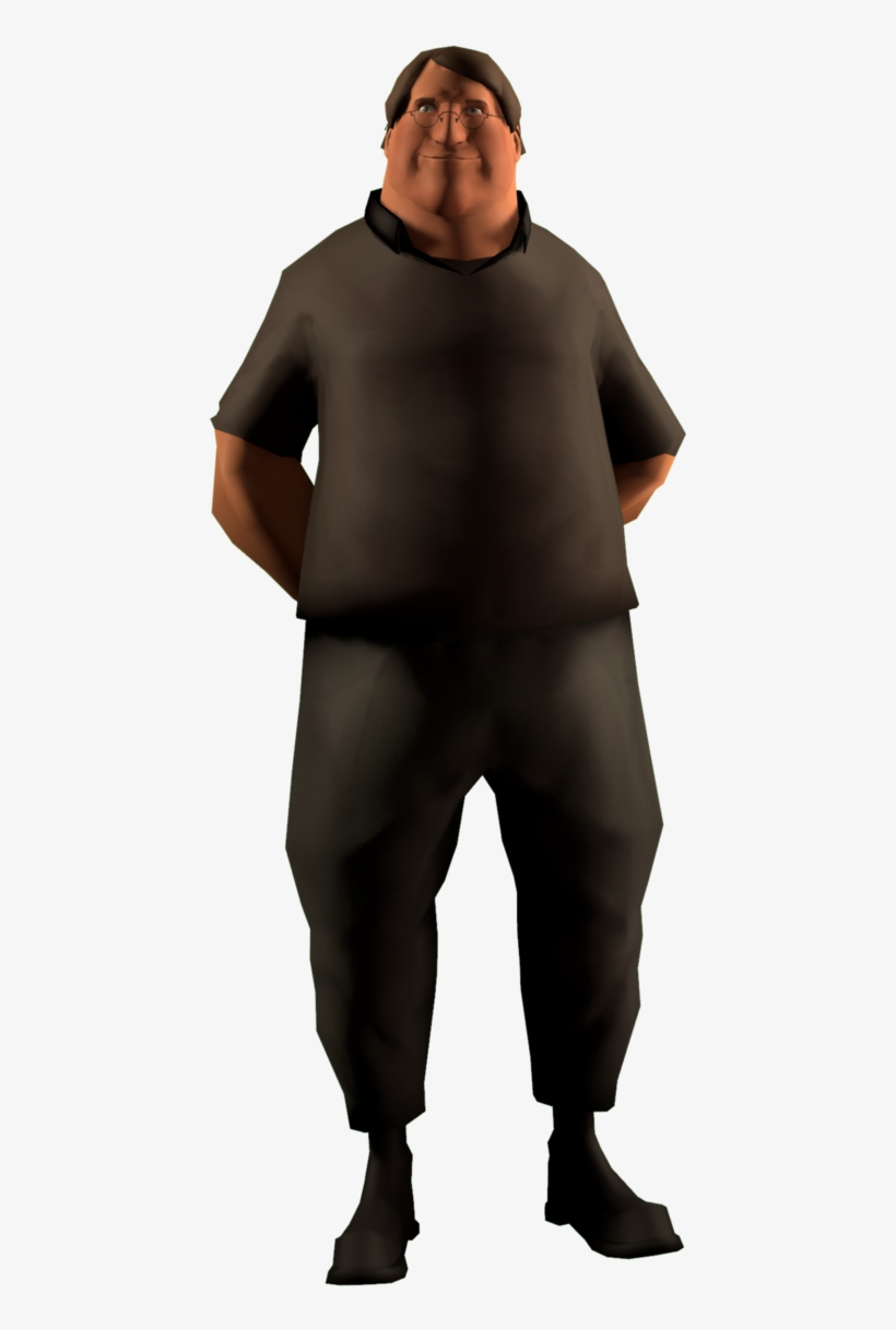 [sfm] Gaben Newell By Sharpe-fan - Art, transparent png #4431772