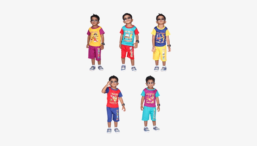 Donald 5 Boy`s T-shirt And Bermudas Set - Boy, transparent png #4432174