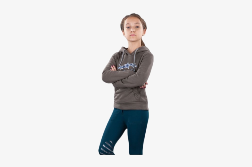 Girls Hooded Top Felap By Animo Italia - Top, transparent png #4432214