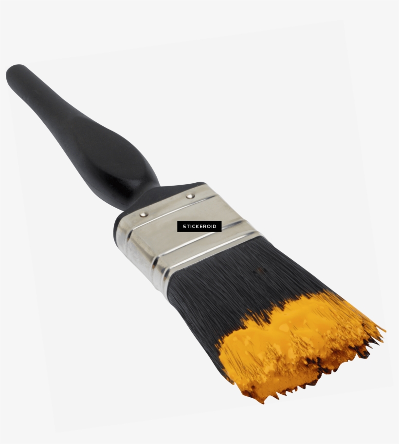 Brush Yellow - Portable Network Graphics, transparent png #4432631
