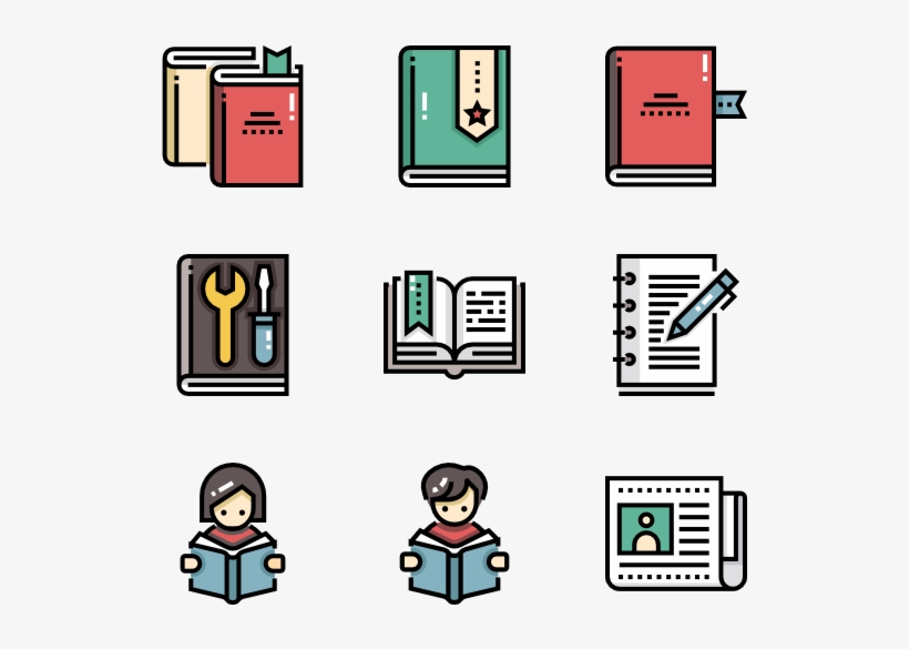 In The Library - Book, transparent png #4432667