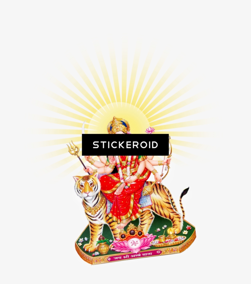 Goddess Durga Maa - Vijayadashami Greetings In Tamil, transparent png #4432888