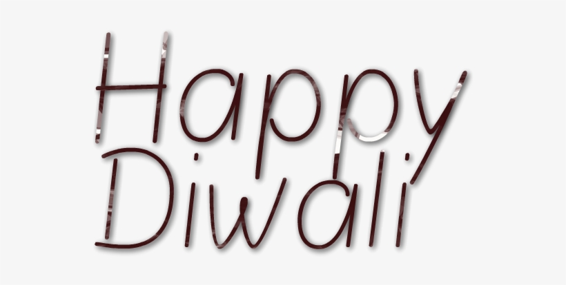 Happy Diwali Text Writing Png Download Image - Png Happy Diwali Text, transparent png #4433075
