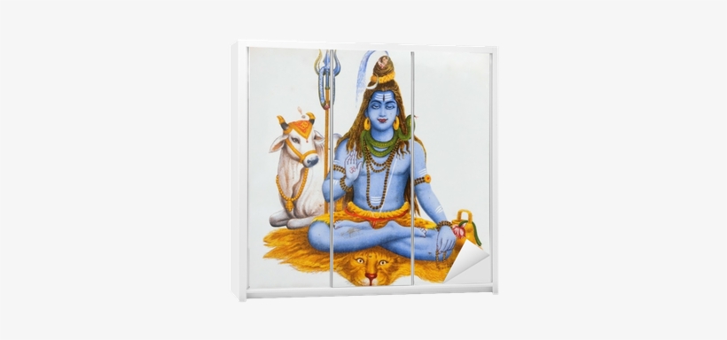 Image Of Shiva Wardrobe Sticker Pixers We Live To Change - All Gods In One, transparent png #4433152
