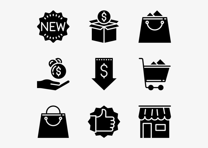 Shopping And Ecommerce - Icon, transparent png #4433323