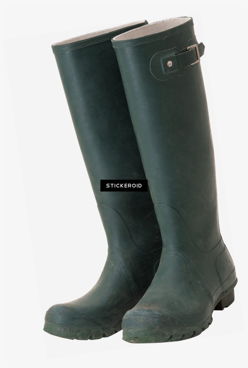Rain Boots - Knee-high Boot, transparent png #4433327