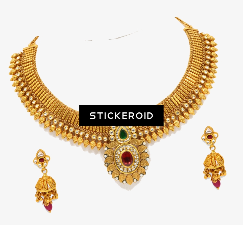 Jewellery Model - Gold Jewel Images In Png, transparent png #4434052