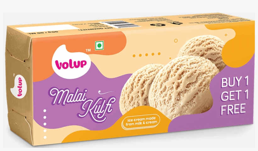 Malai Kulfi - Vanilla Ice Cream, transparent png #4434776