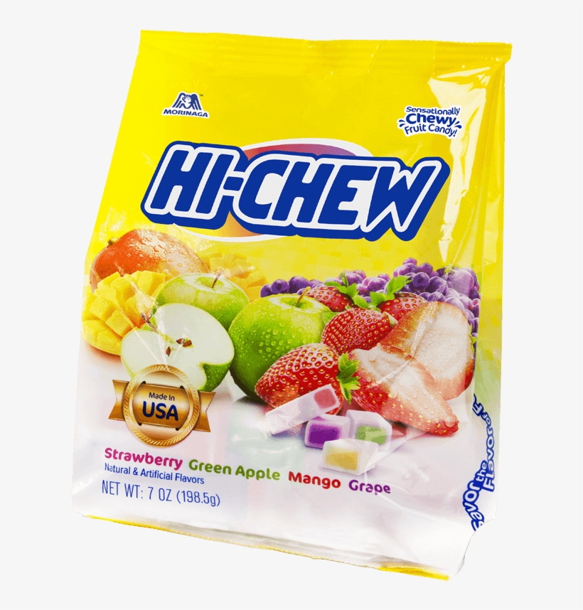 Original Mix Gusset Bag 7oz - Hi Chew Bites Candy, Chewy Fruit, Mango, transparent png #4435479