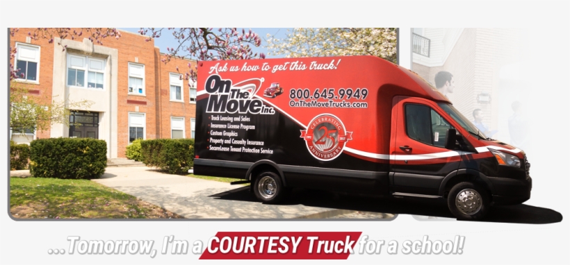 Commercial Truck Rental - Truck, transparent png #4436367