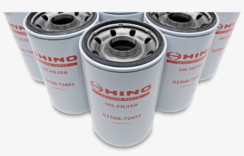 Hino's Research And Development In Engines And Components - Hino 300 Oil Filter, transparent png #4436411