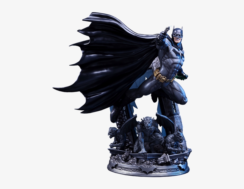 Batman Statue - Sideshow New 52 Batman Statue, transparent png #4436678