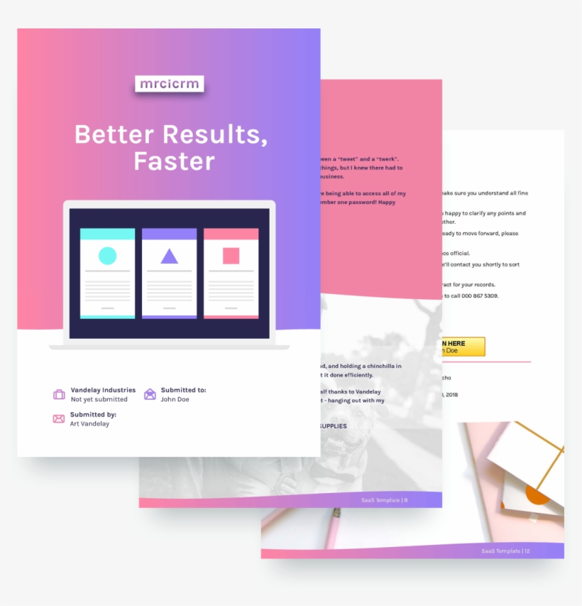 Saas Proposal Template - Software As A Service, transparent png #4437139