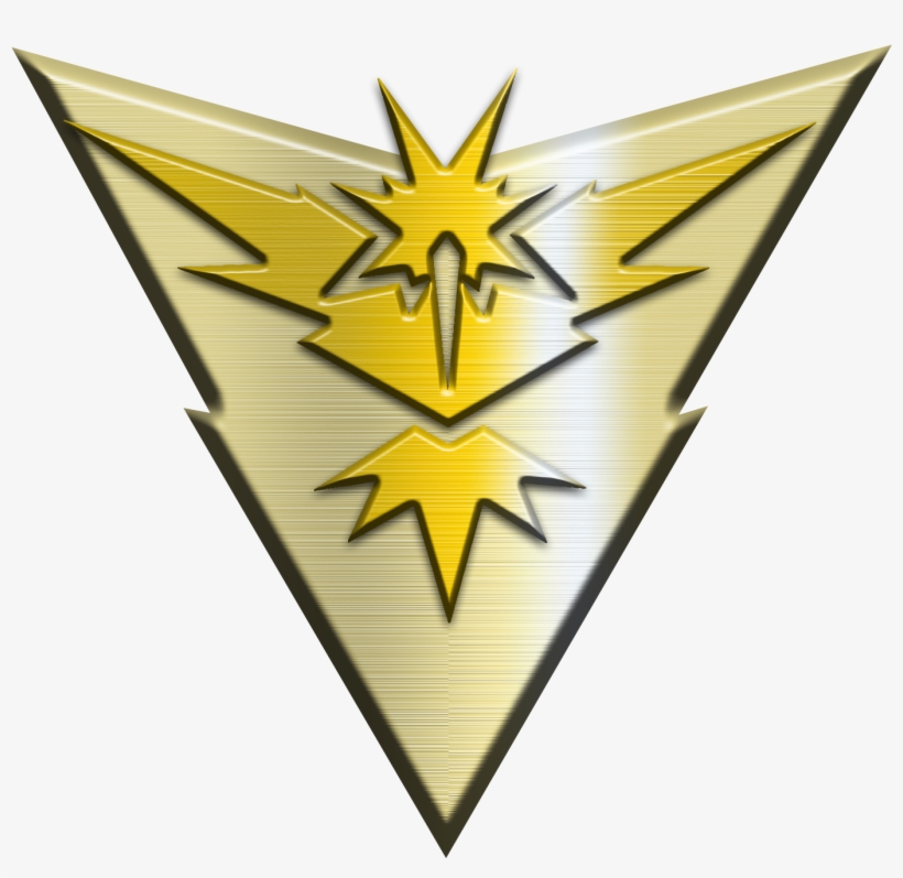 Team Instinct Badge - Emblem, transparent png #4437201