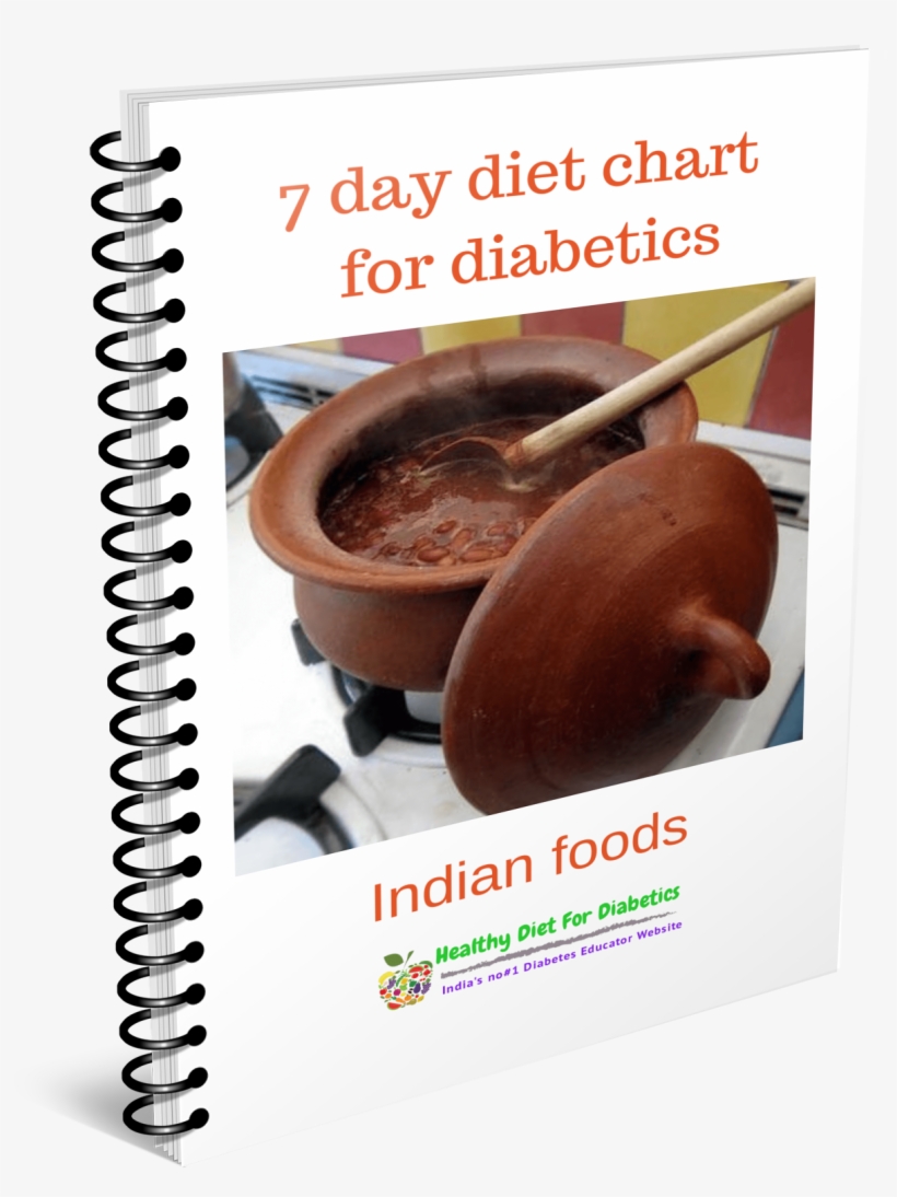 7 Day Indian Diet Chart For Diabetics - Blood Sugar, transparent png #4437535
