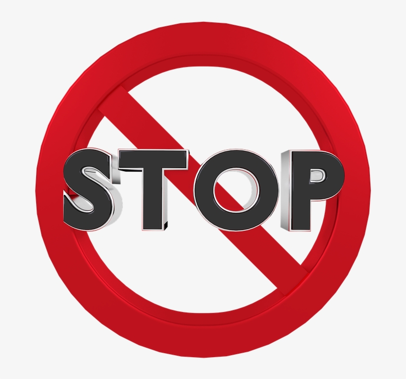 Picture Of Stop Sign 19, Buy Clip Art - Nicht Betreten, transparent png #4439470