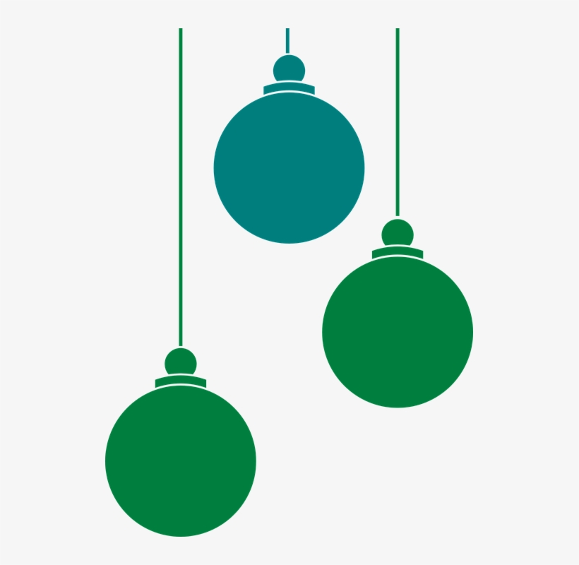 Christmas Balls Vector Png, transparent png #4439721